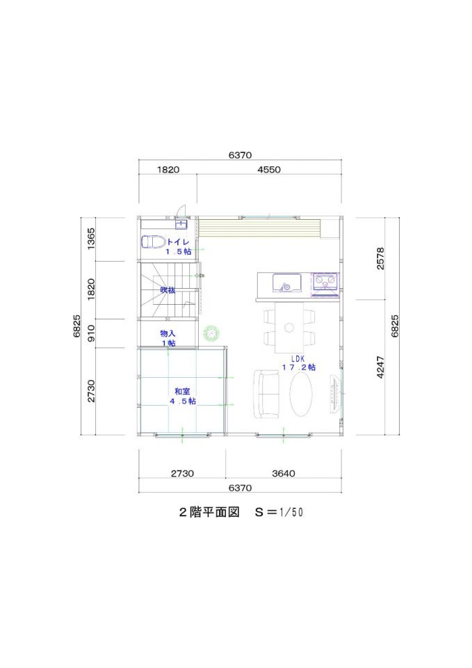 売地_プラン図面2F